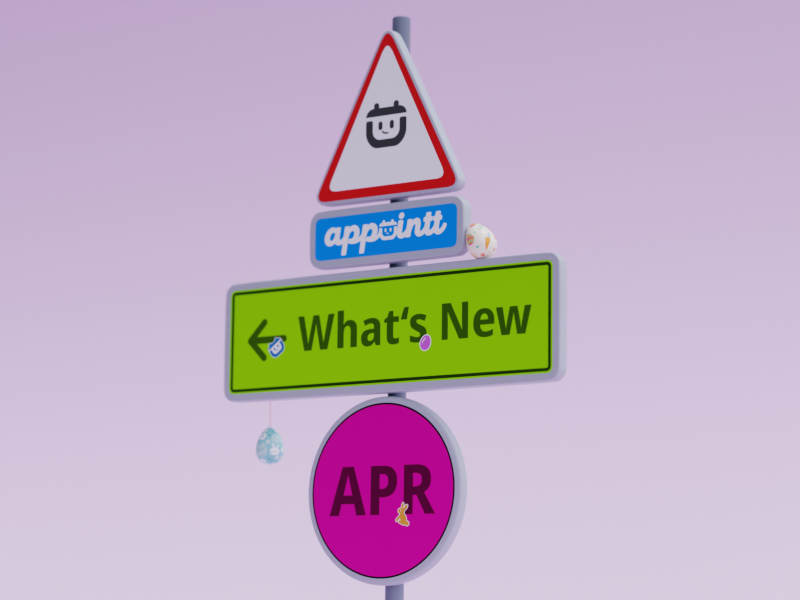 Appointt changelog illustration.